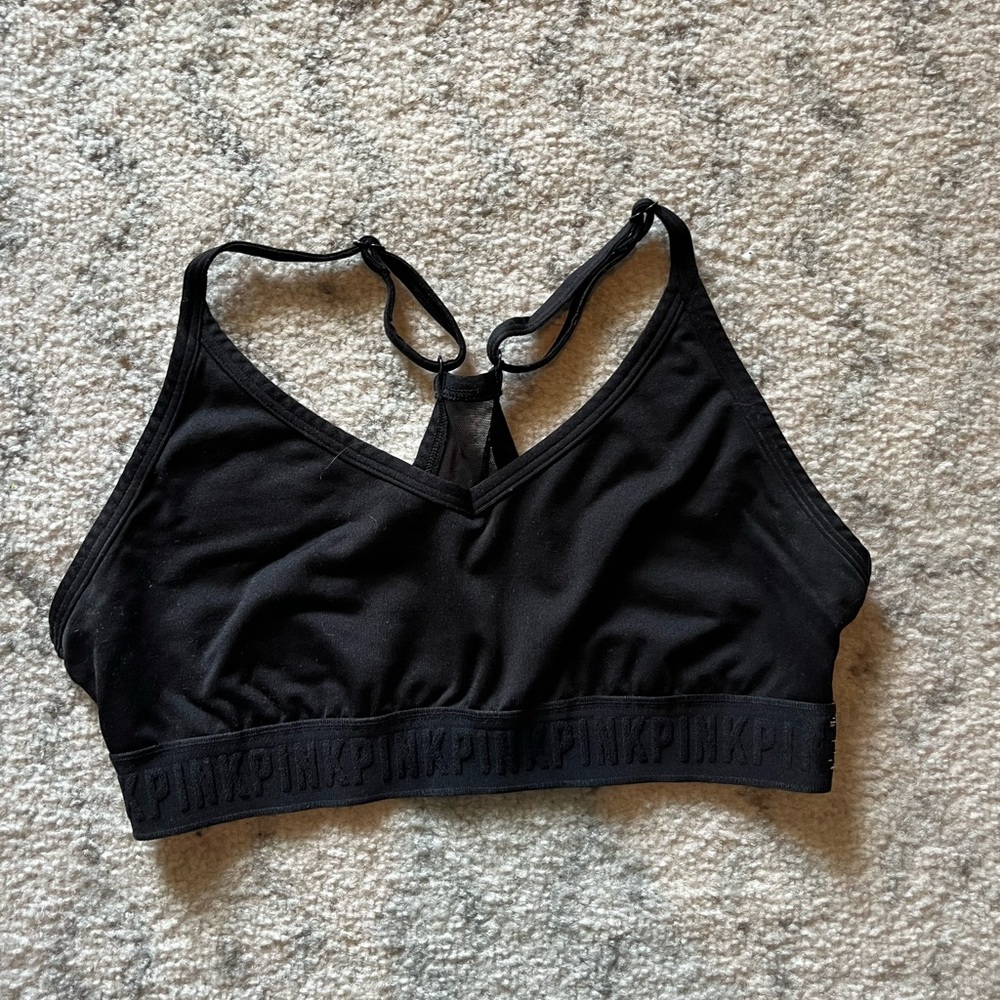 Pink bra